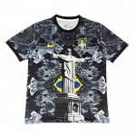 Tailandia Camisola Brasil Jesus 2025-2026 Preto