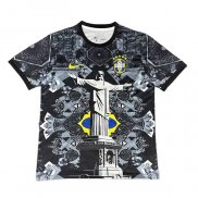 Tailandia Camisola Brasil Jesus 2025-2026 Preto
