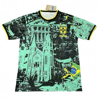 Tailandia Camisola Brasil Special 2024-2025 Verde