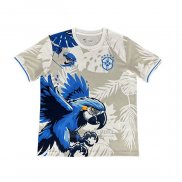 Tailandia Camisola Brasil Special 2025-2026 Cinza Azul