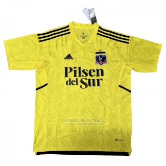 Tailandia Camisola Colo-Colo Porteiro 2022 Amarelo