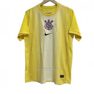 Tailandia Camisola Corinthians Goleiro 2025 Amarelo