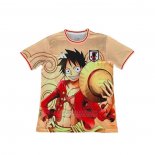 Tailandia Camisola Japao Anime Luffy 2025-2026 Laranja