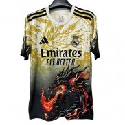 Tailandia Camisola Real Madrid Dragon 2025-2026 Amarelo