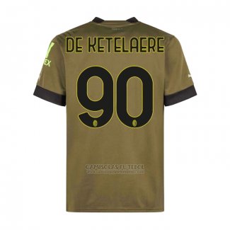 Camisola AC Milao Jogador de Ketelaere 3º 2022-2023