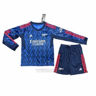 Camisola Arsenal 2º Manga Comprida Crianca 2025-2026