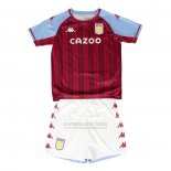 Camisola Aston Villa 1º Crianca 2021-2022