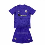 Camisola Athletic Bilbao Porter Crianca 2025-2026 Purpura