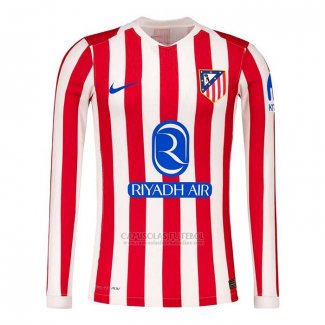 Camisola Atletico Madrid 1º Manga Comprida 2025-2026