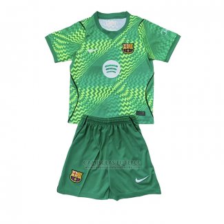 Camisola Barcelona Goleiro 1º Crianca 2026-2027