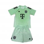 Camisola Bayern de Munique Goleiro Crianca 2025-2026 Verde