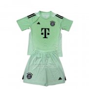 Camisola Bayern de Munique Goleiro Crianca 2025-2026 Verde