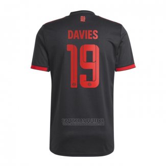 Camisola Bayern de Munique Jogador Davies 3º 2022-2023