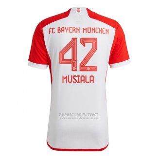 Camisola Bayern de Munique Jogador Musiala 1º 2023-2024