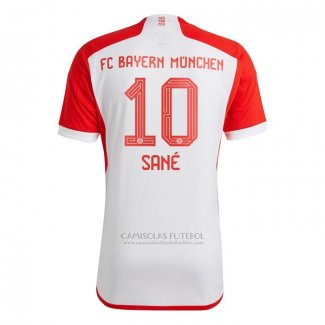 Camisola Bayern de Munique Jogador Sane 1º 2023-2024