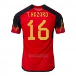 Camisola Belgica Jogador T.Hazard 1º 2022