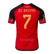 Camisola Belgica Jogador de Bruyne 1º 2022