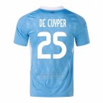 Camisola Belgica Jogador de Cuyper 2º 2024