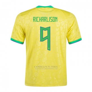 Camisola Brasil Jogador Richarlison 1º 2022