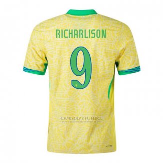 Camisola Brasil Jogador Richarlison 1º 2024