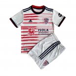 Camisola Cagliari Calcio 2º Crianca 2021-2022
