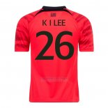 Camisola Coreia do Sul Jogador Lee Kang In 1º 2022
