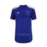 Camisola Cruzeiro 1º Mulher 2021