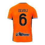 Camisola Inter de Milao Jogador de Vrij 3º 2023-2024