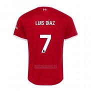 Camisola Liverpool Jogador Luis Diaz 1º 2023-2024