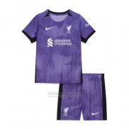 Camisola Liverpool 3º Crianca 2023-2024