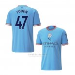 Camisola Manchester City Jogador Foden 1º 2022-2023