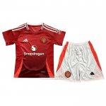 Camisola Manchester United 1º Crianca 2024-2025