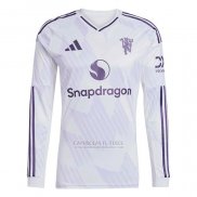 Camisola Manchester United 2º Manga Comprida 2025-2026