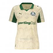 Camisola Palmeiras 2º Mulher 2025 Amarelo