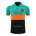 Camisola Polo del Chelsea 2022-2023 Verde Y Laranja