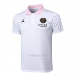 Camisola Polo del Paris Saint-Germain Jordan 2024-2025 Branco