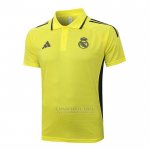 Camisola Polo del Real Madrid 2025-2026 Amarelo