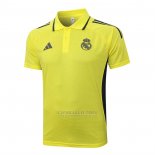 Camisola Polo del Real Madrid 2025-2026 Amarelo