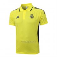 Camisola Polo del Real Madrid 2025-2026 Amarelo