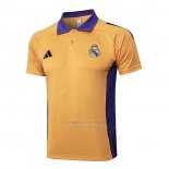 Camisola Polo del Real Madrid 2024-2025 Amarelo