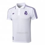 Camisola Polo del Real Madrid 2025-2026 Branco Purpura