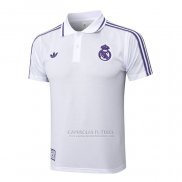 Camisola Polo del Real Madrid 2025-2026 Branco Purpura