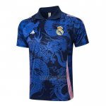 Camisola Polo del Real Madrid Dragon 2024-2025 Azul