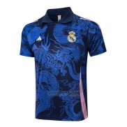 Camisola Polo del Real Madrid Dragon 2024-2025 Azul