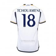 Camisola Real Madrid Jogador Tchouameni 1º 2023-2024