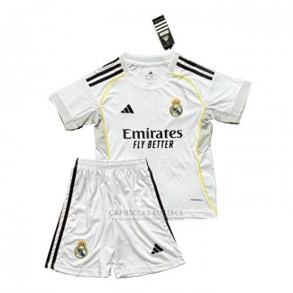 Camisola Real Madrid 1º Crianca 2025-2026