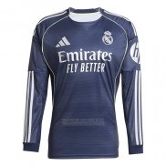 Camisola Real Madrid 2º Manga Comprida 2025-2026