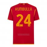 Camisola Roma Jogador Kumbulla 1º 2023-2024