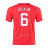 Camisola Suica Jogador Zakaria 1º 2022