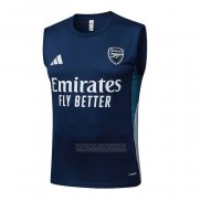 Camisola de Treinamento Arsenal Sin Mangas 2025-2026 Azul Branco